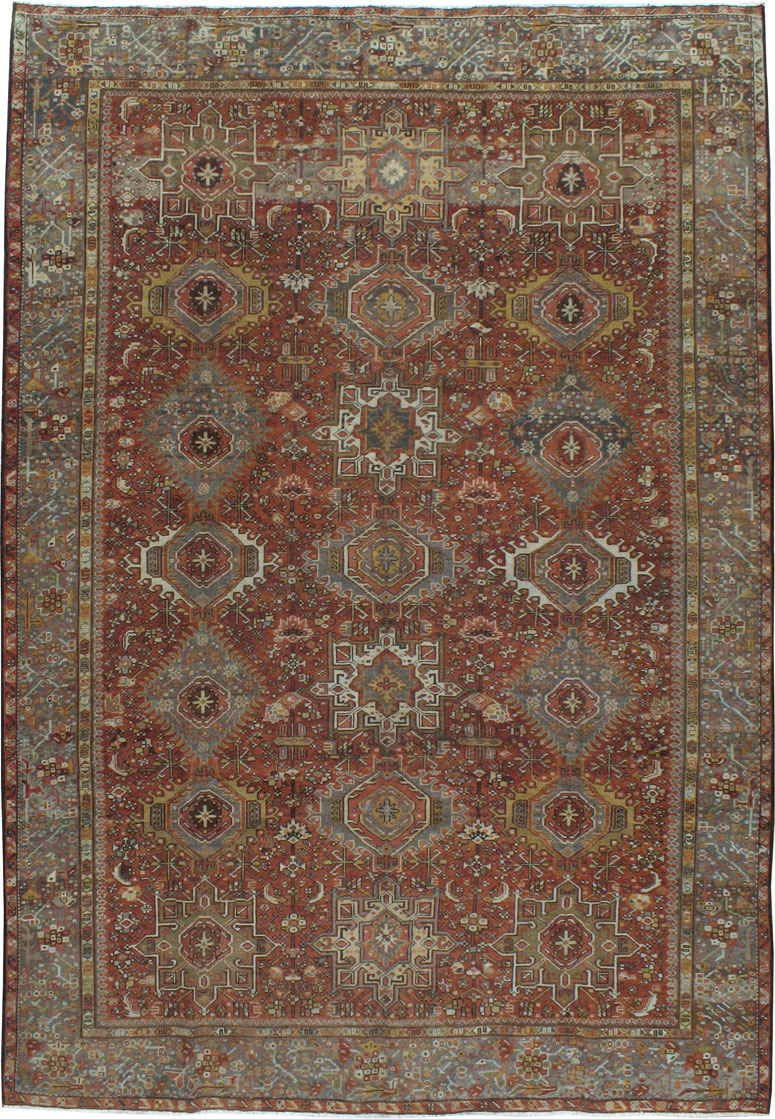 Vintage Karajeh Carpet, No.23157 - Galerie Shabab