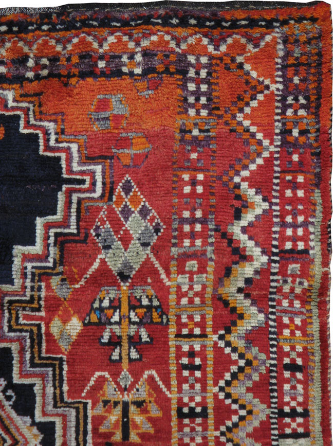 Vintage Persian Gabbeh Rug, No.23165 - Galerie Shabab