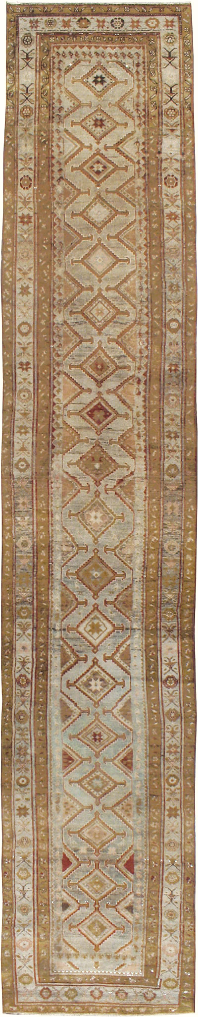 Antique Persian Kurdish Runner, No.23167 - Galerie Shabab