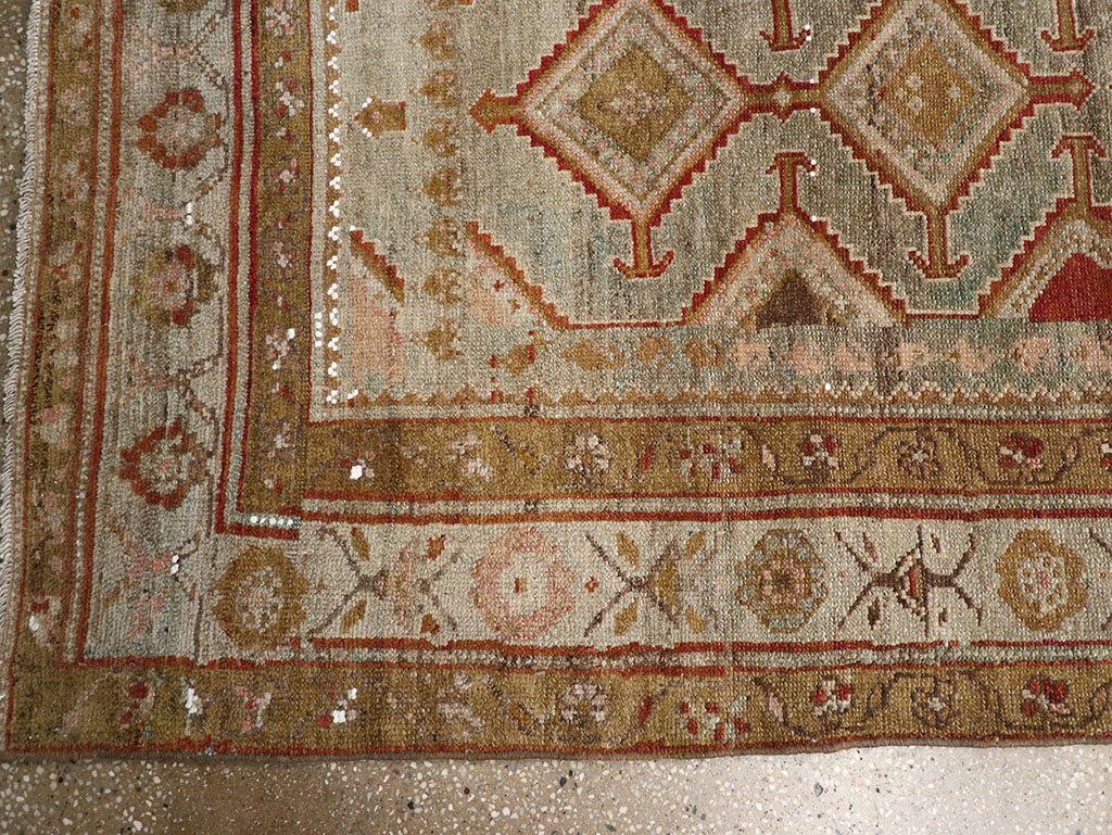Antique Persian Kurdish Runner, No.23167 - Galerie Shabab