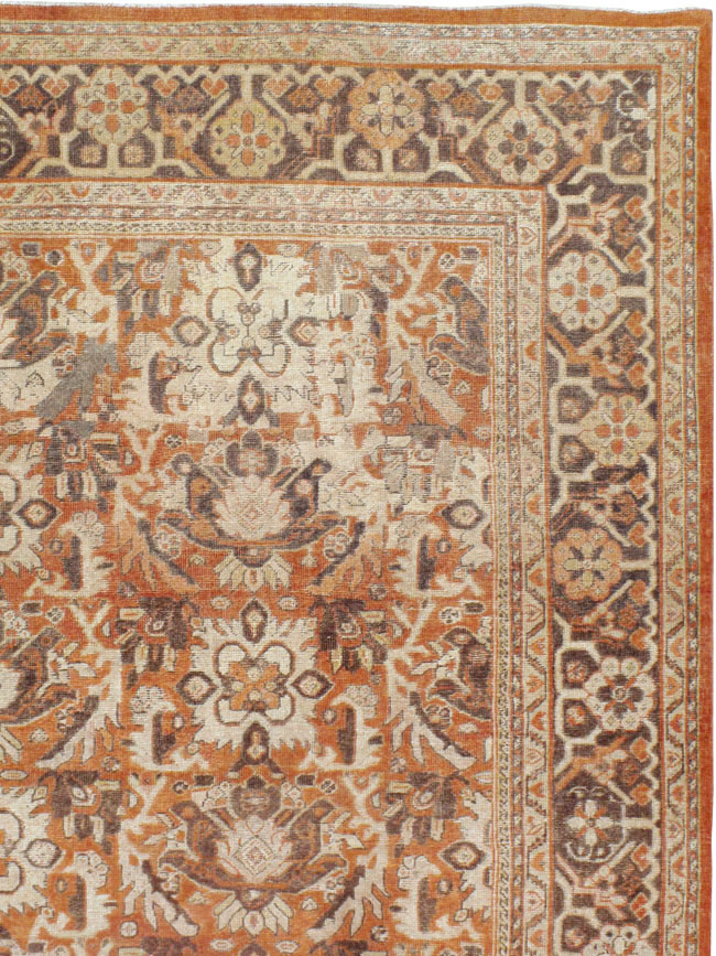 Antique Persian Mahal Carpet, No.23169 - Galerie Shabab