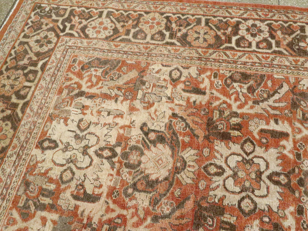 Antique Persian Mahal Carpet, No.23169 - Galerie Shabab
