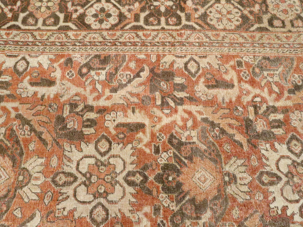 Antique Persian Mahal Carpet, No.23169 - Galerie Shabab