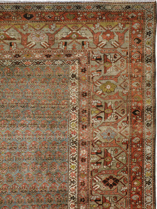 Vintage Persian Malayer Carpet, No.23172 - Galerie Shabab