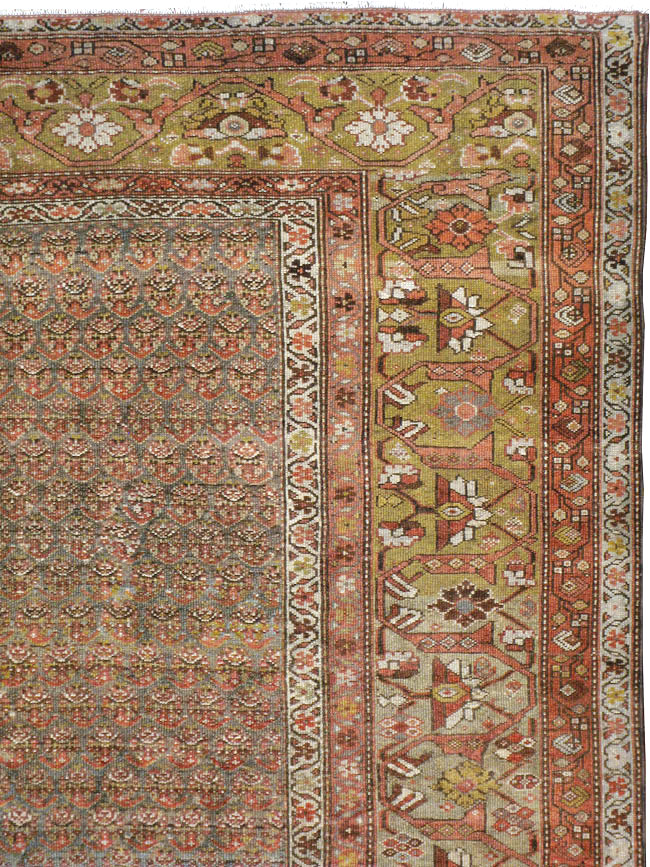 Vintage Persian Malayer Carpet, No.23172 - Galerie Shabab