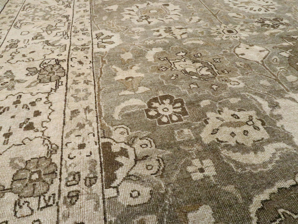 Antique Persian Tabriz Carpet, No.23174 - Galerie Shabab