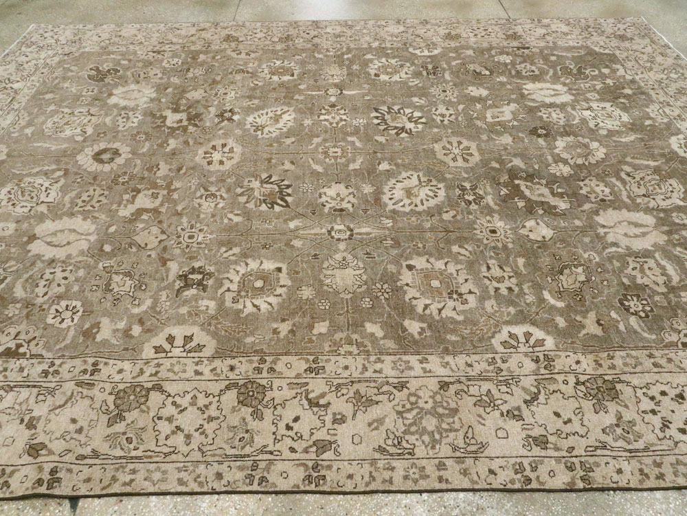 Antique Persian Tabriz Carpet, No.23174 - Galerie Shabab