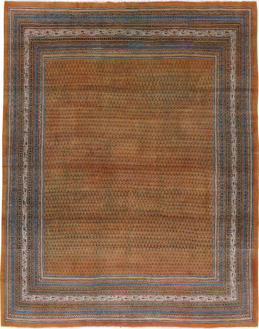 Vintage Sarouk Carpet, No.23175 - Galerie Shabab