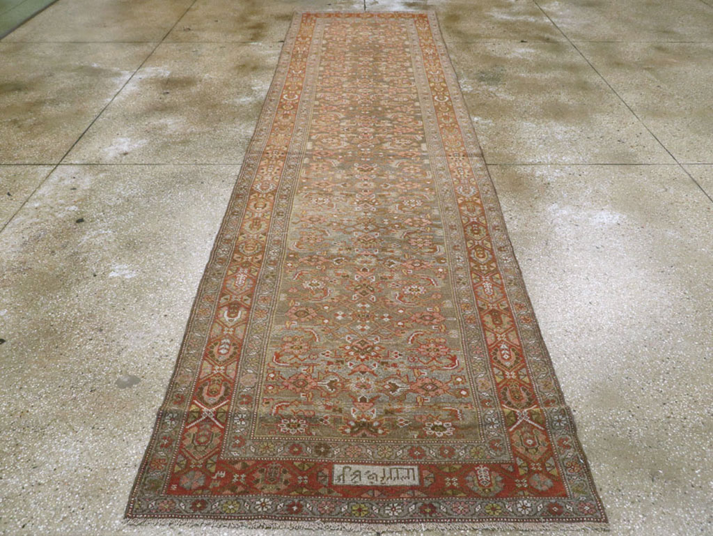 Antique Persian Kurdish Runner, No.23178 - Galerie Shabab