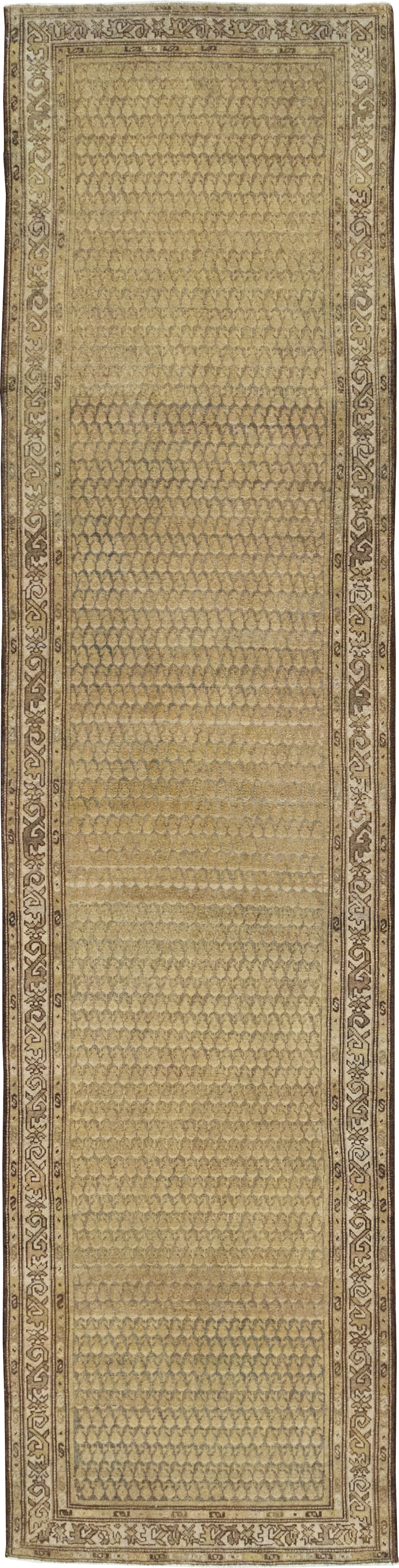 Vintage Persian Malayer Runner, No.23179 - Galerie Shabab