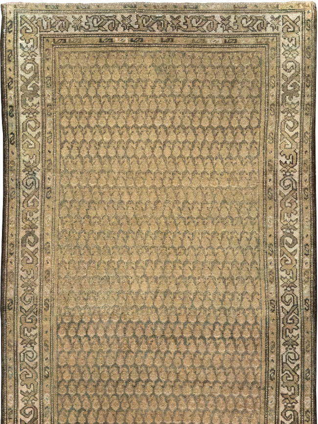 Vintage Persian Malayer Runner, No.23179 - Galerie Shabab