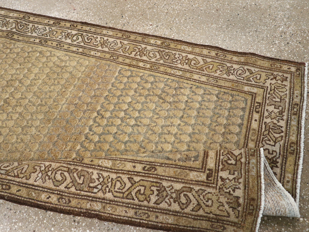 Vintage Persian Malayer Runner, No.23179 - Galerie Shabab