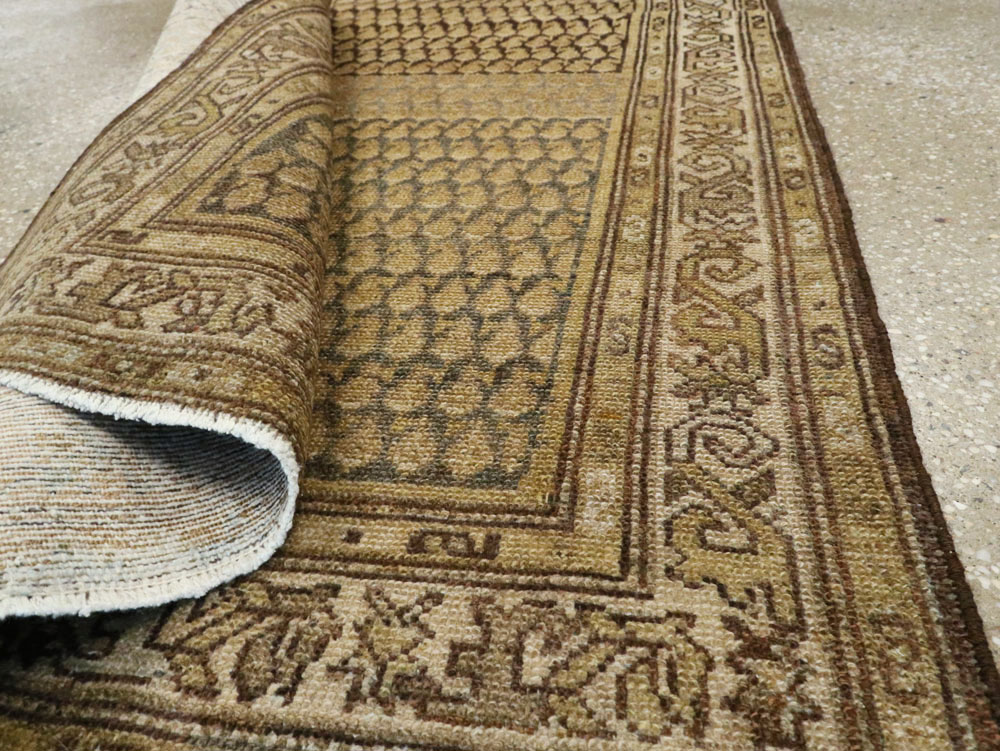 Vintage Persian Malayer Runner, No.23179 - Galerie Shabab