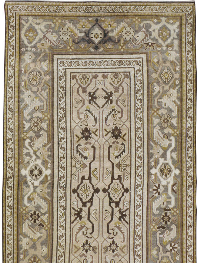 Vintage Persian Malayer Runner, No.23180 - Galerie Shabab