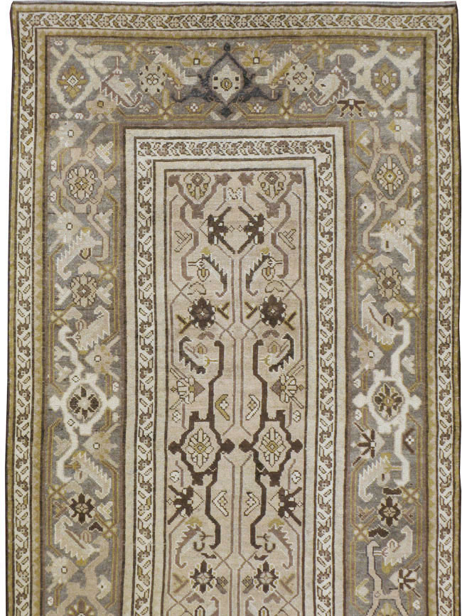 Vintage Persian Malayer Runner, No.23180 - Galerie Shabab