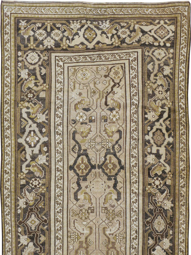 Vintage Persian Malayer Runner, No.23180 - Galerie Shabab