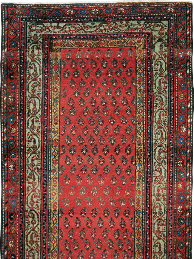 Vintage Persian Malayer Runner, No.23187 - Galerie Shabab