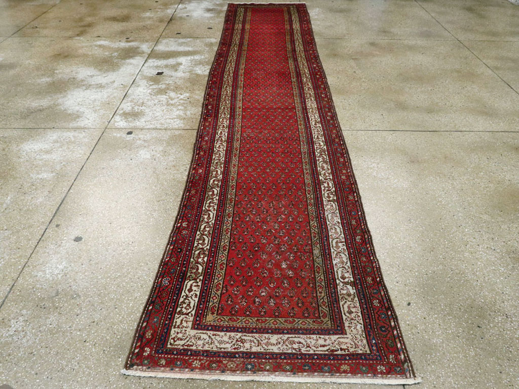 Vintage Persian Malayer Runner, No.23187 - Galerie Shabab