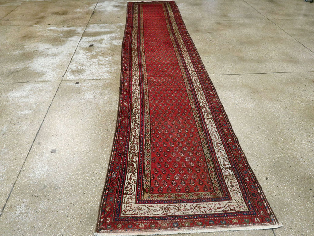 Vintage Persian Malayer Runner, No.23187 - Galerie Shabab