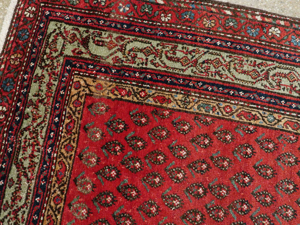 Vintage Persian Malayer Runner, No.23187 - Galerie Shabab