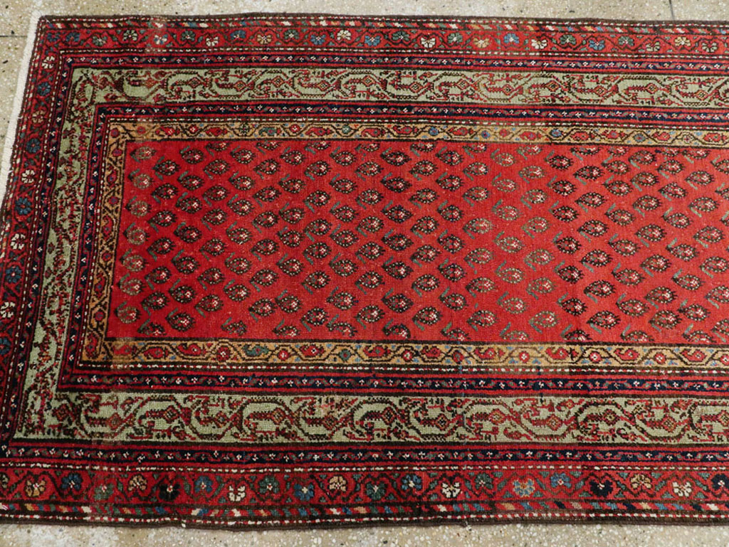 Vintage Persian Malayer Runner, No.23187 - Galerie Shabab