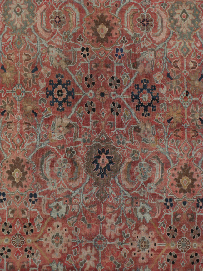 Antique Mahal Carpet, No.23188 - Galerie Shabab