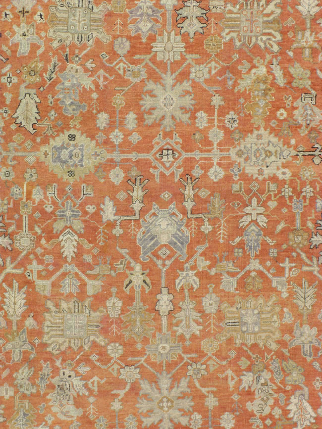 Antique Turkish Ghiordes Carpet, No.23192 - Galerie Shabab