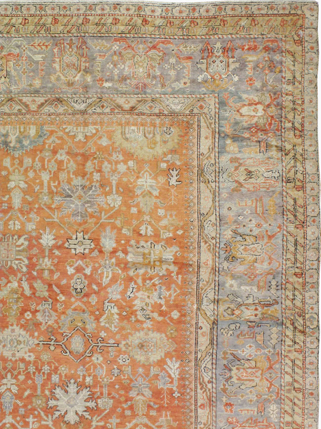 Antique Turkish Ghiordes Carpet, No.23192 - Galerie Shabab
