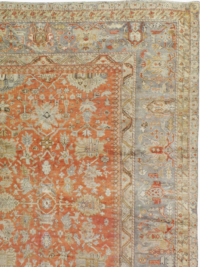Antique Turkish Ghiordes Carpet, No.23192 - Galerie Shabab