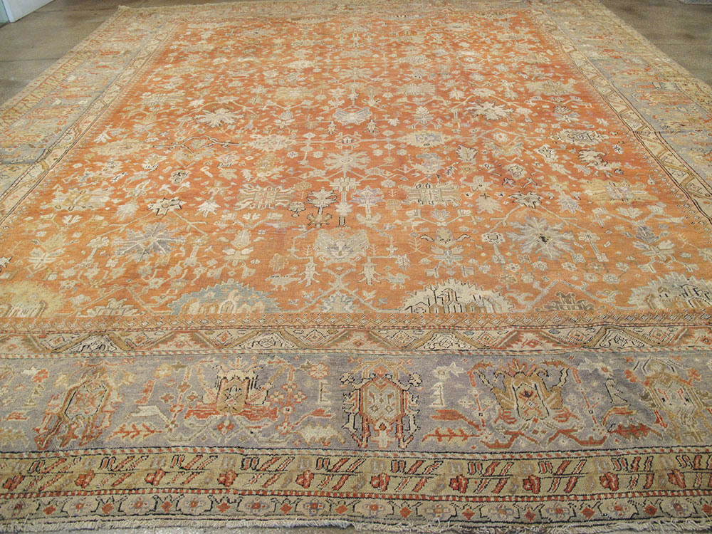 Antique Turkish Ghiordes Carpet, No.23192 - Galerie Shabab