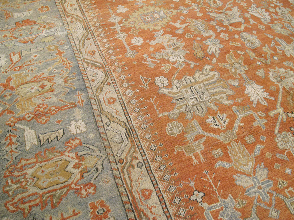 Antique Turkish Ghiordes Carpet, No.23192 - Galerie Shabab