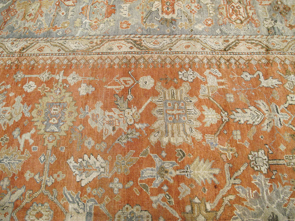 Antique Turkish Ghiordes Carpet, No.23192 - Galerie Shabab