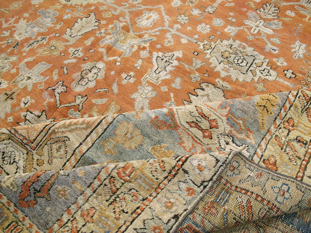 Antique Turkish Ghiordes Carpet, No.23192 - Galerie Shabab