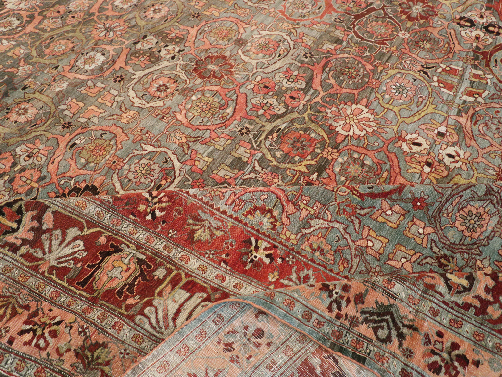 Antique Persian Bidjar Carpet, No.23196 - Galerie Shabab