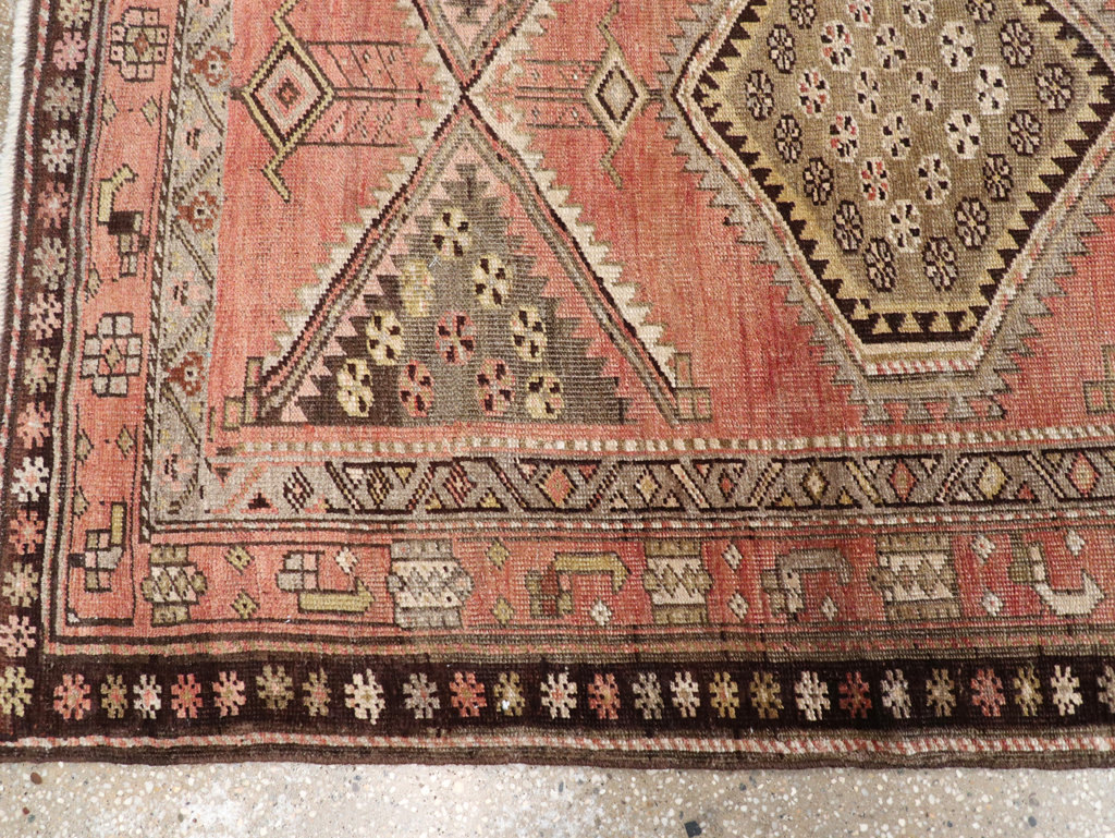 Antique Persian Bidjar Runner, No.23206 - Galerie Shabab