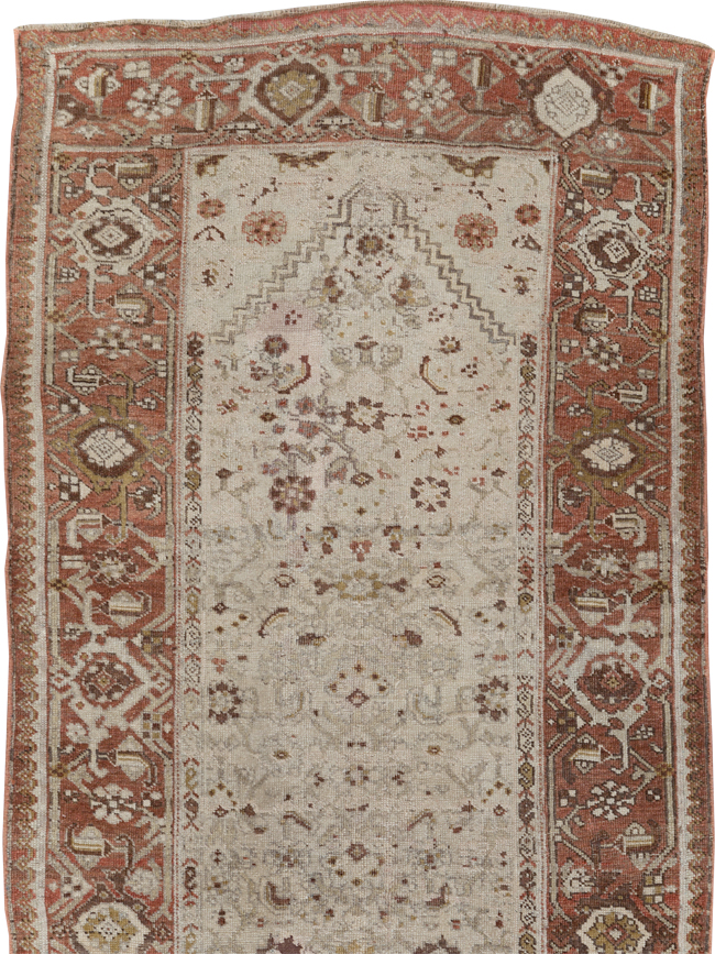 Antique Persian Bidjar Long Runner, No.23207 - Galerie Shabab