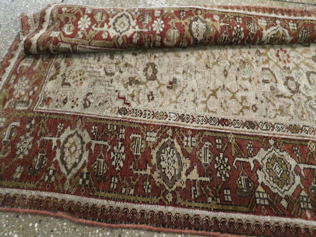Antique Persian Bidjar Long Runner, No.23207 - Galerie Shabab
