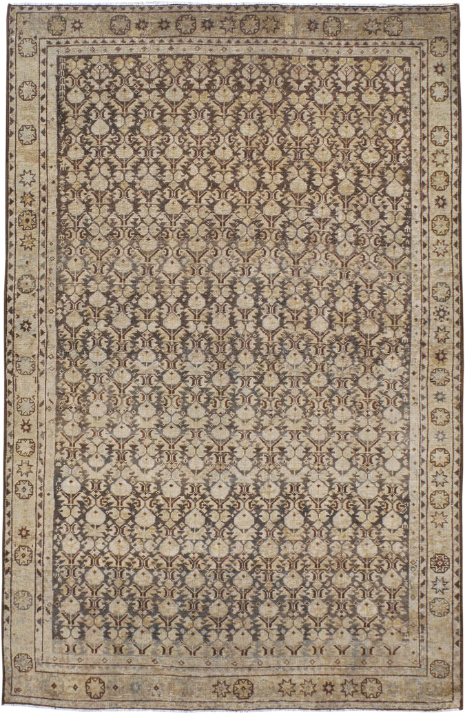 Vintage Persian Malayer Rug, No.23210 - Galerie Shabab