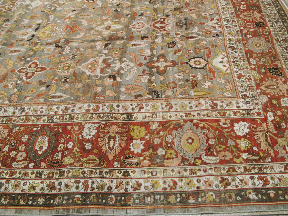 Antique Persian Bidjar Carpet, No.23213 - Galerie Shabab