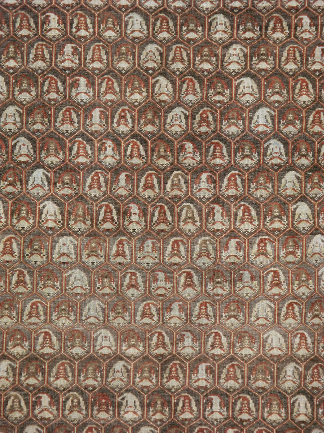 Vintage Persian Malayer Gallery Carpet, No.23217 - Galerie Shabab