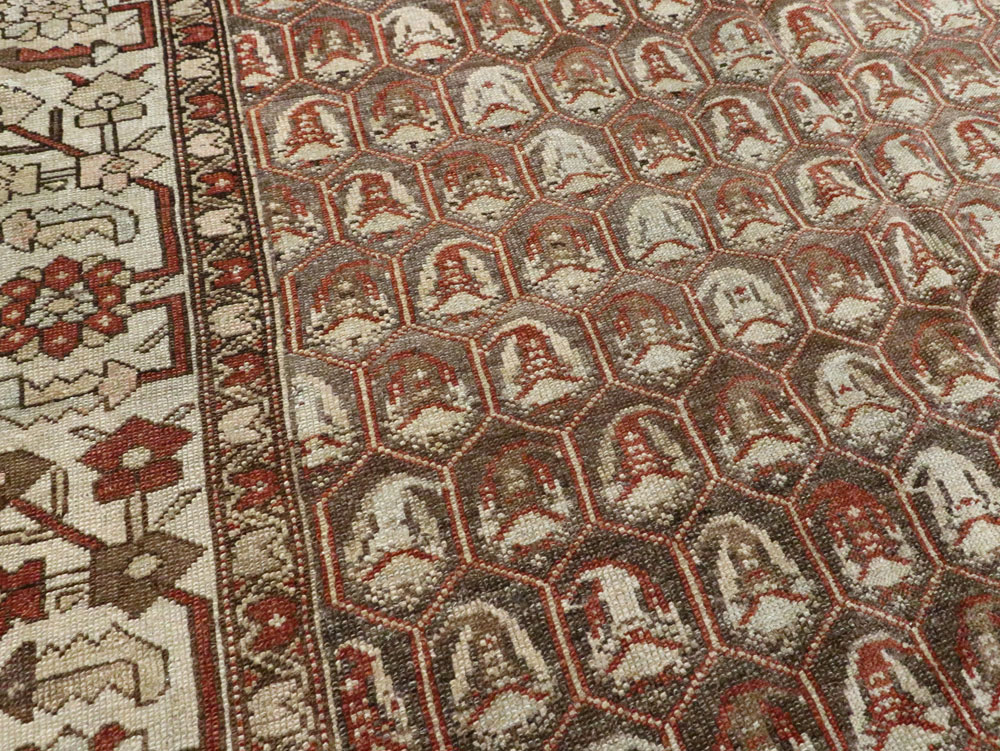 Vintage Persian Malayer Gallery Carpet, No.23217 - Galerie Shabab