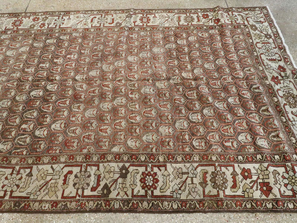 Vintage Persian Malayer Gallery Carpet, No.23217 - Galerie Shabab