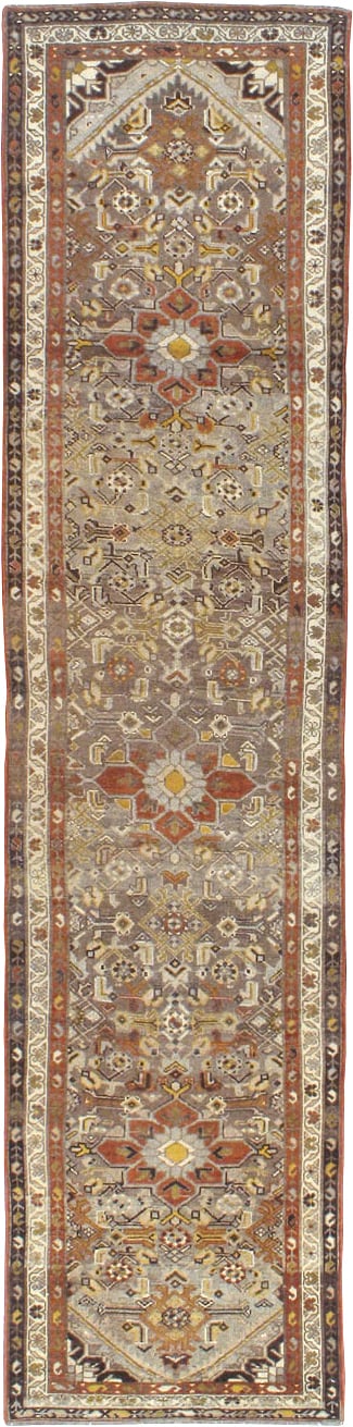 Vintage Persian Malayer Runner, No.23224 - Galerie Shabab