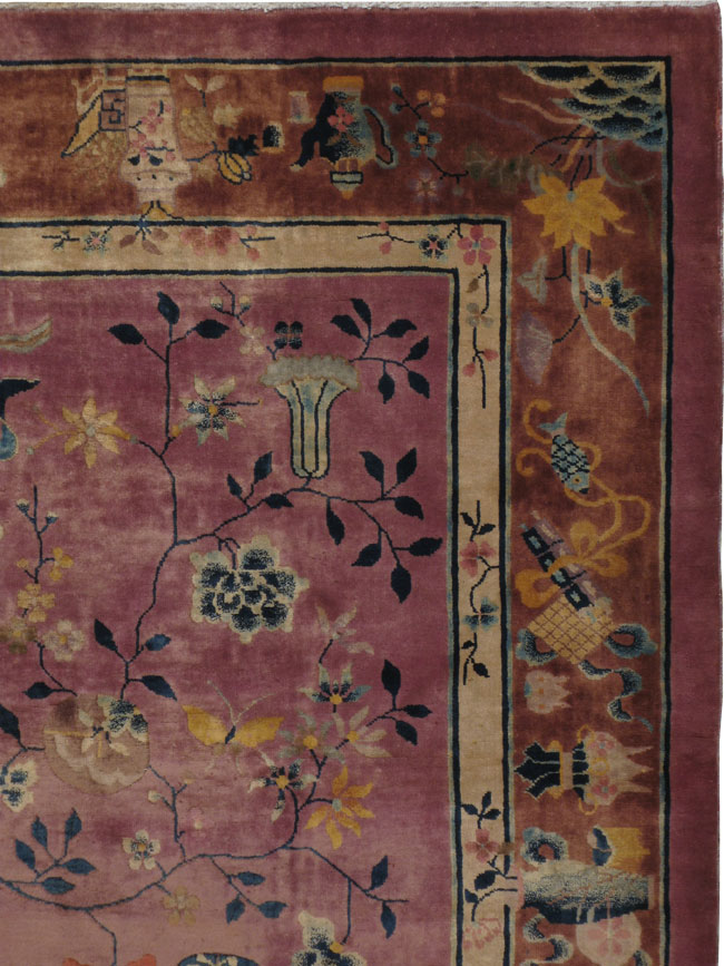 Chinese Art Deco Carpet, No.23225 - Galerie Shabab