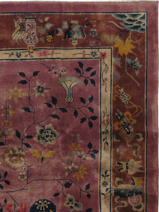 Chinese Art Deco Carpet, No.23225 - Galerie Shabab