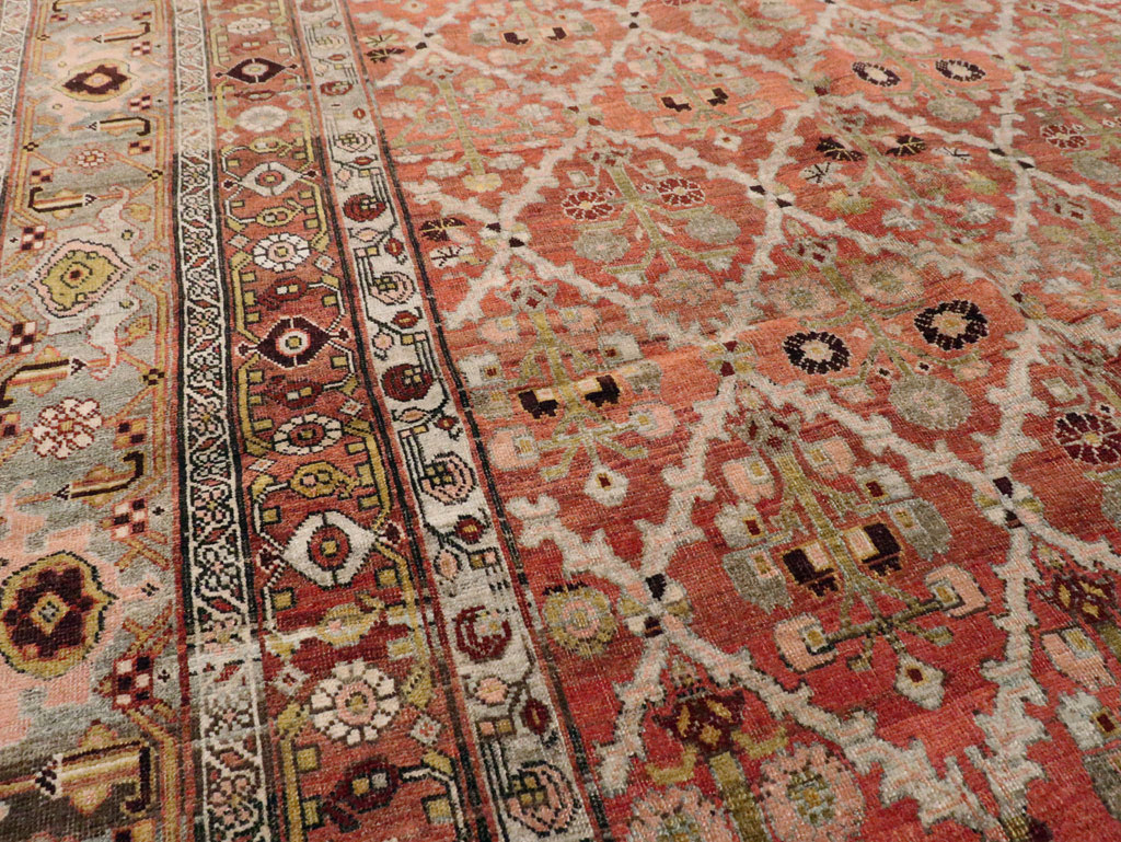 Antique Persian Bidjar Carpet, No.23226 - Galerie Shabab