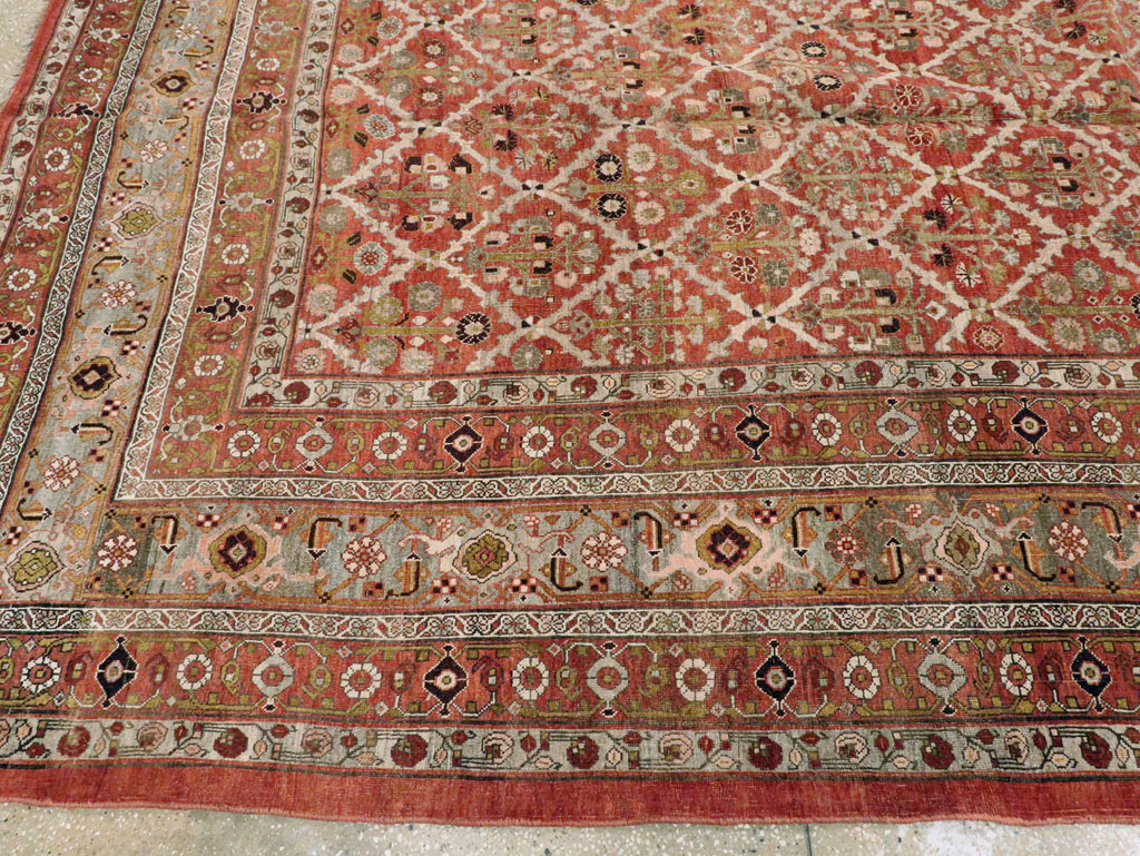 Antique Persian Bidjar Carpet, No.23226 - Galerie Shabab