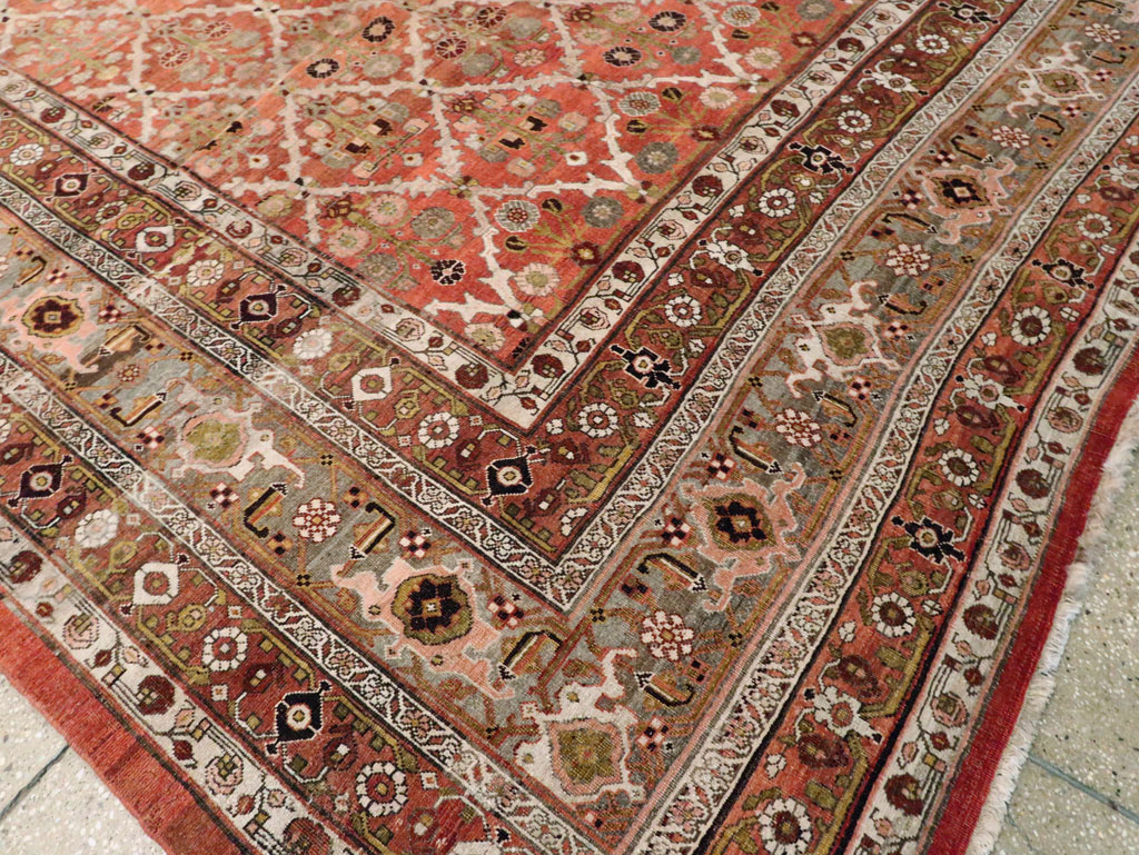 Antique Persian Bidjar Carpet, No.23226 - Galerie Shabab
