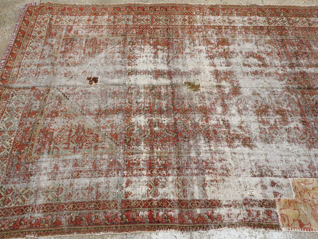 Antique Persian Malayer Gallery Carpet, No.23229 - Galerie Shabab