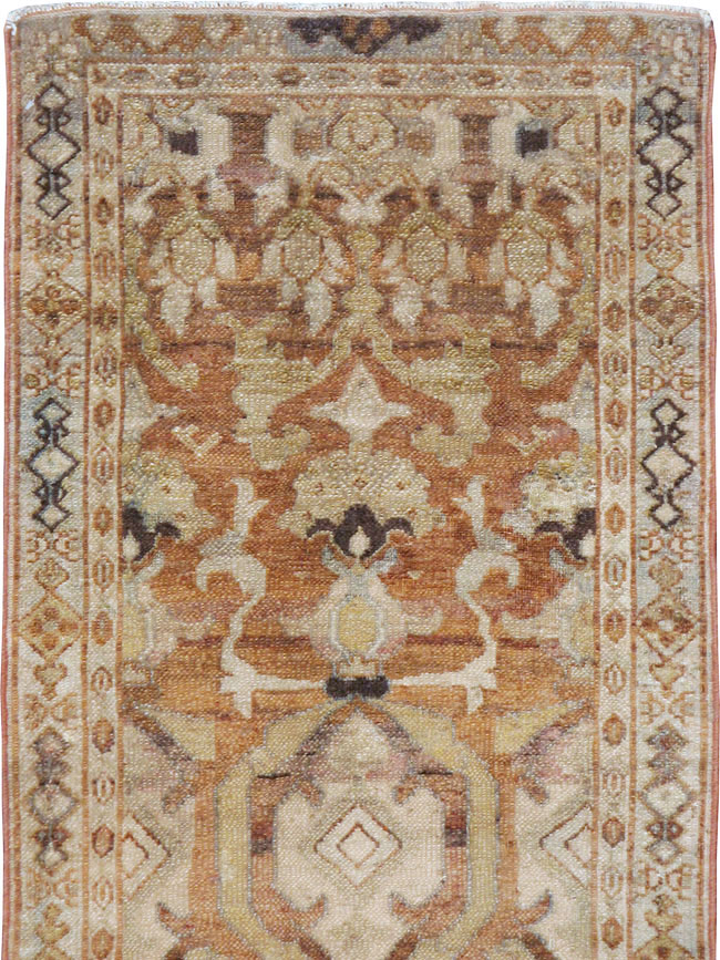 Vintage Persian Malayer Runner, No.23232 - Galerie Shabab